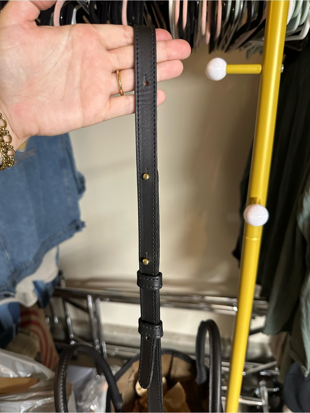 NEW Nisolo Handwoven Carry-All Satchel in Black - Picture 5 of 15